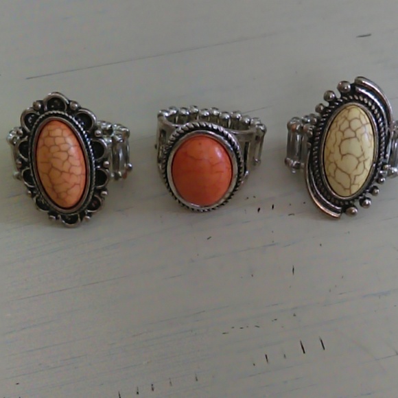 3 stretch rings - Picture 1 of 1